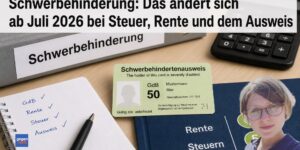 Schwerbehinderung und GdB: Das ändert sich ab Juli 2026 bei Steuer, Rente und dem Ausweis
