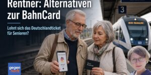 Rentner: Alternativen zur BahnCard: Lohnt sich das Deutschlandticket für Senioren?
