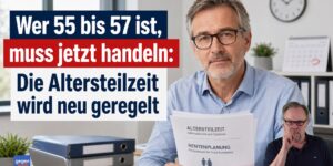 Wer 55 bis 57 ist, muss jetzt handeln: Die Altersteilzeit wird neu geregelt