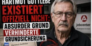 Hartmut Gottlebe existiert offiziell nicht: Absurder Grund verhinderte Grundsicherung
