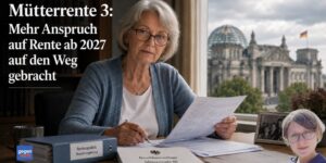 Mütterrente 3: Mehr Anspruch auf Rente ab 2027 auf den Weg gebracht