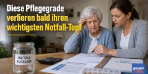 Pflegegeld: Diese Pflegegrade verlieren bald ihren wichtigsten Notfall-Topf