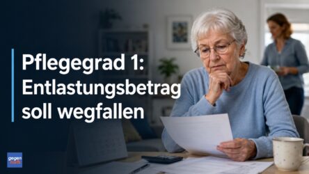 Beitragsbild von: Pflegegrad 1: Der Entlastungsbetrag soll wegfallen
