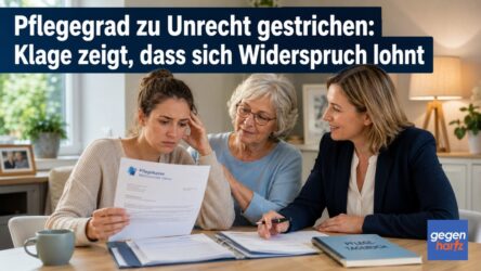 Beitragsbild von: Pflegegrad zu Unrecht gestrichen: Klage zeigt, dass sich Widerspruch lohnt