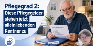 Pflegegrad 2: Diese Pflegegelder stehen jetzt allein lebenden Rentner zu