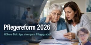Pflege: Höhere Pflegebeiträge und strengerer Pflegegrad