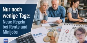 Nur noch wenige Tage: Neue Regelungen bei Rente und Minijobs