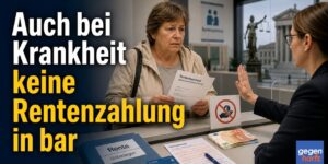 Rente: Auch bei Erkrankung keine Rentenzahlung in bar