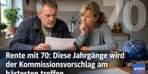 Rente mit 70: Diese Jahrgänge wird es am härtesten treffen