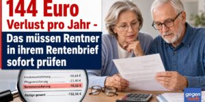 Rente: 144 Euro Verlust pro Jahr - Das müssen Rentner in ihrem Rentenbrief sofort prüfen