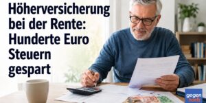 Höherversicherung bei der Rente: Hunderte Euro Steuer gespart — aber nur wer diesen Antrag stellt