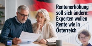 Rentenerhöhung soll sich ändern: Experten wollen Rente wie in Österreich