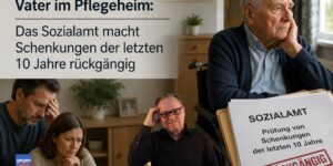Pflegefall: Das Sozialamt macht Schenkungen der letzten 10 Jahre wieder rückgängig