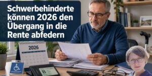Schwerbehinderte können 2026 den Übergang in die Rente abfedern