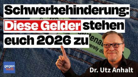 Beitragsbild von: Schwerbehinderung: Alle Gelder die euch 2026 zustehen