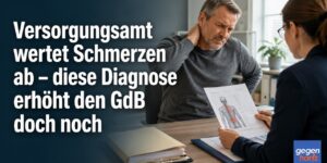 Schwerbehinderung: Versorgungsamt wertet Schmerzen ab – diese Diagnose erhöht den GdB doch noch