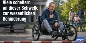 Schwerbehinderung: Viele Anträge scheitern an der Schwelle zur wesentlichen Behinderung