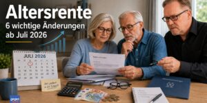 Rente: 6 wichtige Änderungen im Juli 2026 für Millionen Rentner