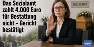 Sozialhilfe: Sozialamt zahlt 4.000 Euro für eine Bestattung nicht – Gericht bestätigt