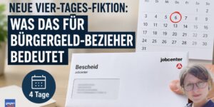 Vier-Tages-Fiktion: Was das jetzt für Bürgergeld-Bezieher bedeutet