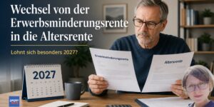 Wechsel von der Erwerbsminderungsrente in die Altersrente lohnt sich 2027?