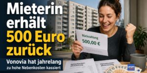 Mietrecht: Vonovia hat jahrelang zu hohe Nebenkosten kassiert - Mieterin erhält 500 Euro zurück