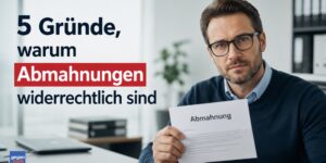 Arbeitsrecht: 5 Gründe, warum Abmahnungen widerrechtlich sein können