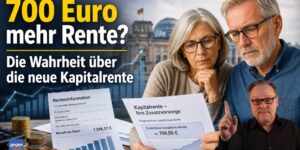 700 Euro mehr Rente? Die Wahrheit über die neue Kapitalrente