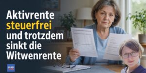 Aktivrente steuerfrei und trotzdem sinkt die Witwenrente