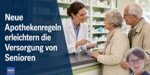 Rentner aufgepasst: Neue Apothekenregeln erleichtern die Versorgung von Senioren