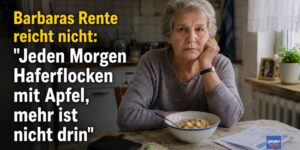 Barbaras Rente: "Jeden Morgen Haferflocken mit Apfel, mehr ist nicht drin"
