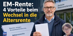 Von der Erwerbsminderungsrente in die Altersrente: Die 4 Vorteile bei einem Wechsel