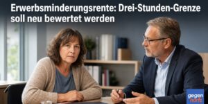 Erwerbsminderungsrente: Drei-Stunden-Grenze soll neu bewertet werden
