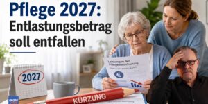 Entlastungsbetrag soll wegfallen: Das ändert sich dann beim Pflegegeld ab 2027