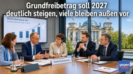Beitragsbild von: Grundfreibetrag soll 2027 deutlich steigen, viele bleiben außen vor