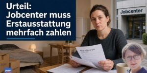 Grundsicherungsgeld: Jobcenter muss Erstausstattung mehrfach zahlen