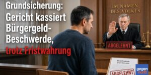 Grundsicherung: Gericht kassiert Bürgergeld-Beschwerde, trotz Fristwahrung
