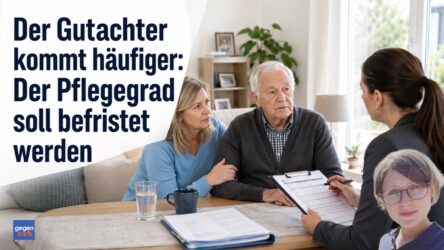 Beitragsbild von: Der Gutachter kommt häufiger: Der Pflegegrad soll befristet werden