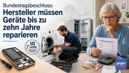 Beitragsbild von: Bundestagsbeschluss: Hersteller müssen Geräte bis zu zehn Jahre reparieren