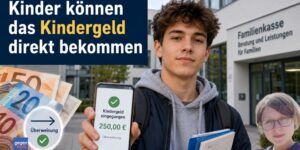 Kinder können das Kindergeld direkt bekommen