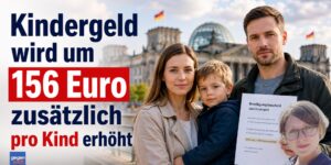 Kindergeld wird um 156 Euro zusätzlich pro Kind erhöht