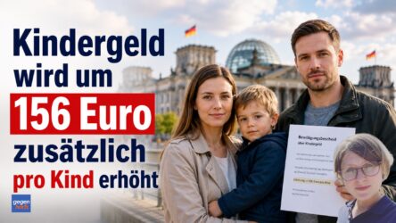 Beitragsbild von: Kindergeld wird um 156 Euro zusätzlich pro Kind erhöht