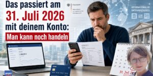 Das passiert am 31. Juli 2026 mit deinem Konto: Man kann noch handeln