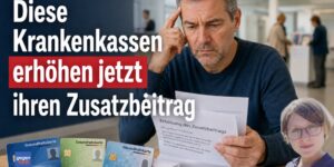 Diese Krankenkassen erhöhen jetzt wieder ihren Zusatzbeitrag