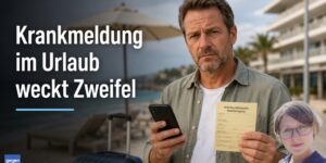 Arbeitsrecht: Krankmeldung im Urlaub kann angezweifelt werden