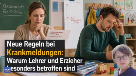 Beitragsbild von: Neue Regeln bei Krankmeldungen: Lehrer und Erzieher sind besonders betroffen
