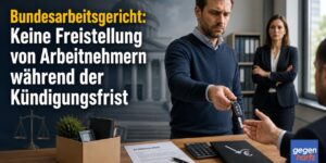 Bundesarbeitsgericht: Keine Freistellung von Arbeitnehmern während der Kündigungsfrist