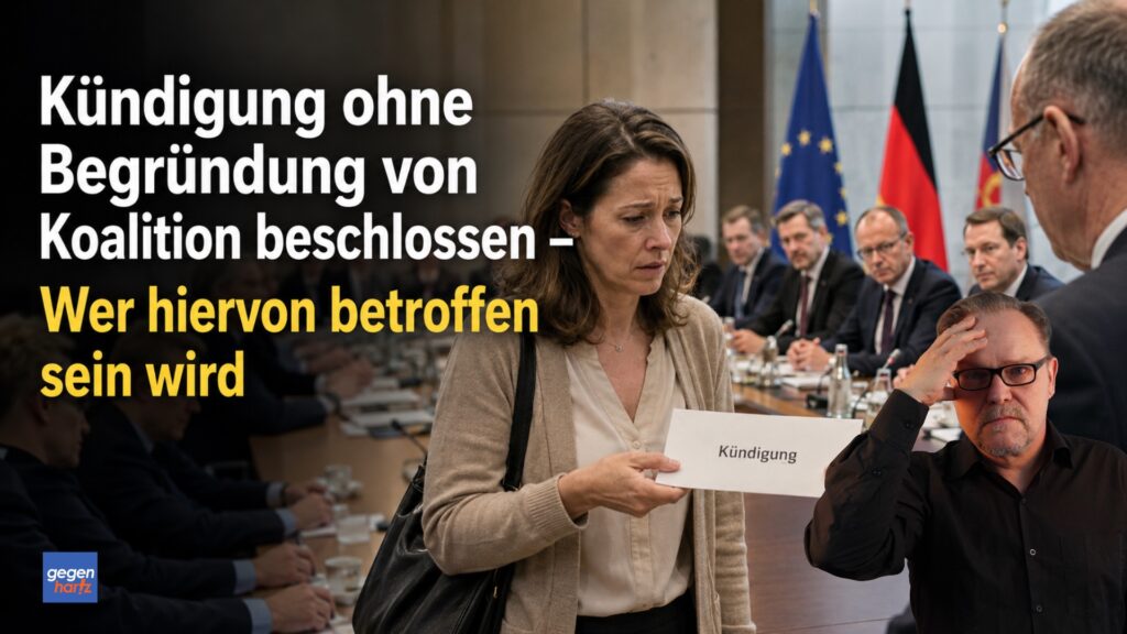 Beitragsbild von: Kündigung ohne Begründung von Koalition beschlossen: Welche Arbeitnehmer betroffen sind