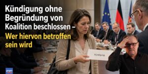 Kündigung ohne Begründung von Koalition beschlossen: Welche Arbeitnehmer betroffen sind
