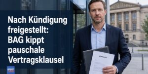 Nach der Kündigung vom Chef freigestellt: BAG kippt aber häufige Vertragsklausel